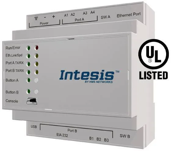 B-Ware Intesis INMBSMEB0100000 M-BUS Gateway Automatisierung Fernwartung Schnittstellen