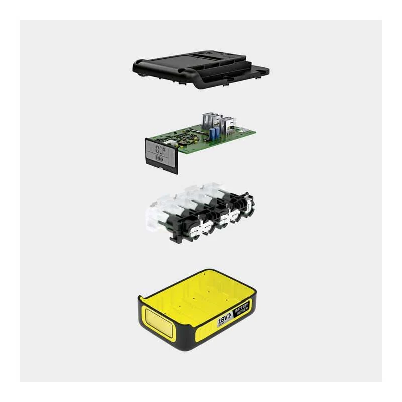 B-Ware Kärcher Akku Lithium-Ionen 18V 5Ah für 18V Akkuplattformgeräte robust und