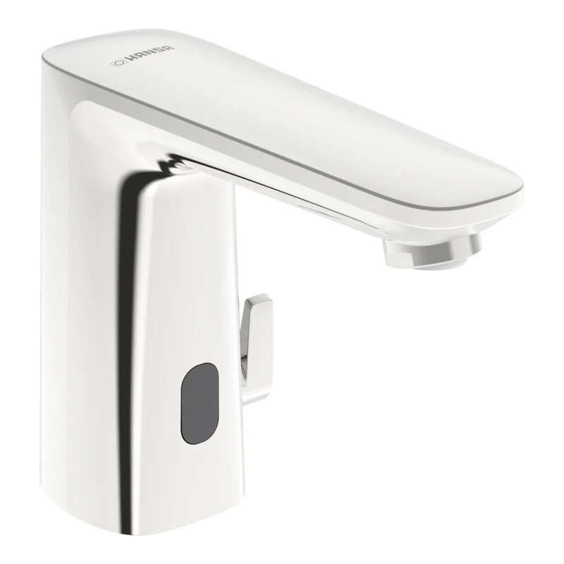 B-Ware HANSA Infrarot-Waschtisch-Armatur HANSAELECTRA chrom Batteriebetrieb 117mm