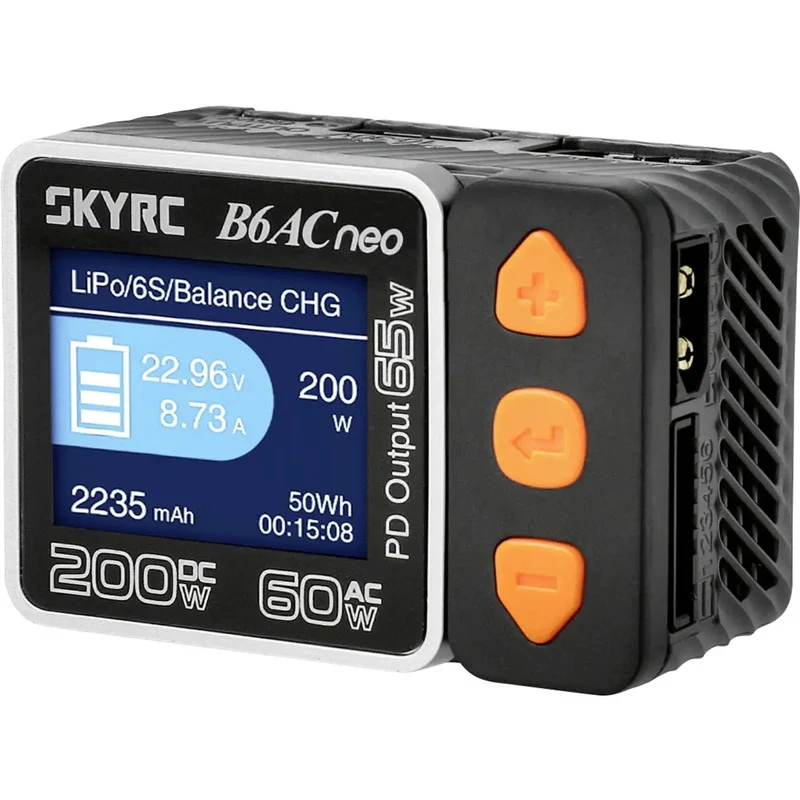 B-Ware SKYRC Modellbau Ladegerät Lader B6AC Neo LiPo LiIon NiMH Blei Akku RC Ladegerät