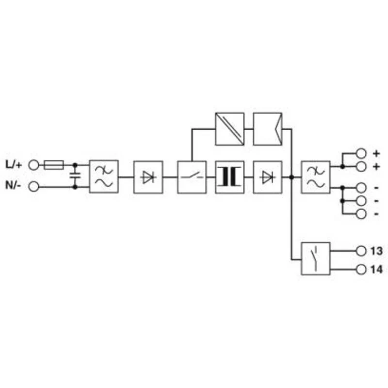 B-Ware Phoenix Contact Hutschienen-Netzteil 2903147 72W 3A Trafo Push-In-Klemme IP20
