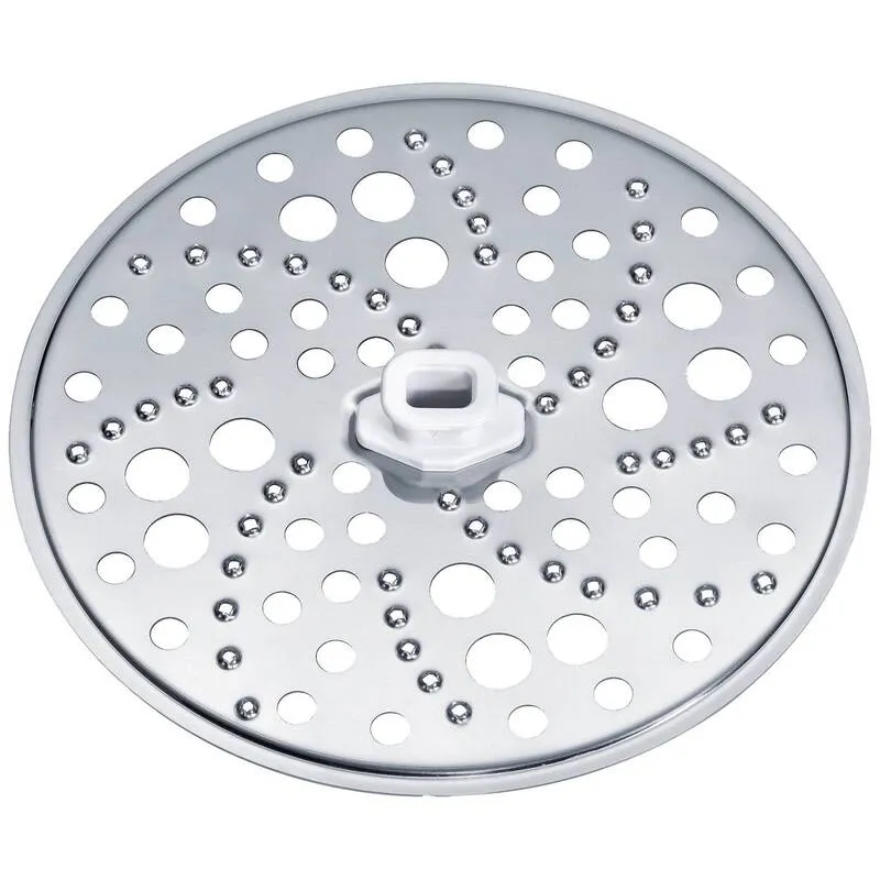 B-Ware Bosch Haushalt Reibe-Scheibe grob MCM2 MCZ1RS1 Edelstahl Küchenzubehör 163x163mm