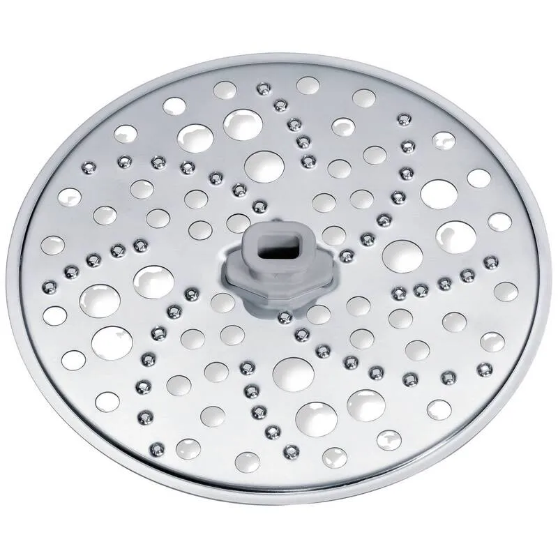 B-Ware Bosch Haushalt Reibe-Scheibe grob MCM2 MCZ1RS1 Edelstahl Küchenzubehör 163x163mm