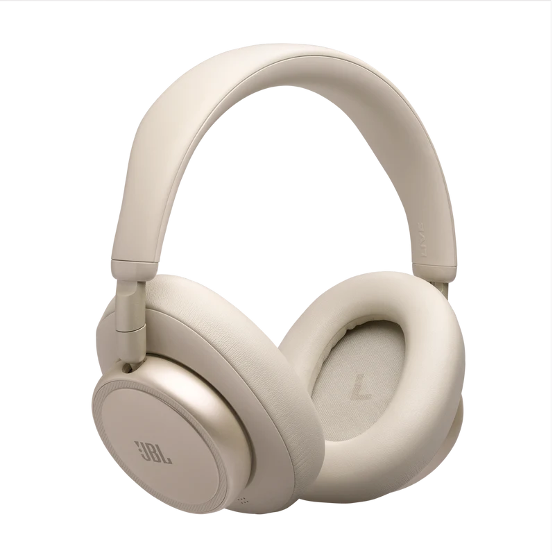 JBL Live 780NC Wireless Over-Ear Noise Cancelling Headphones - Champagne