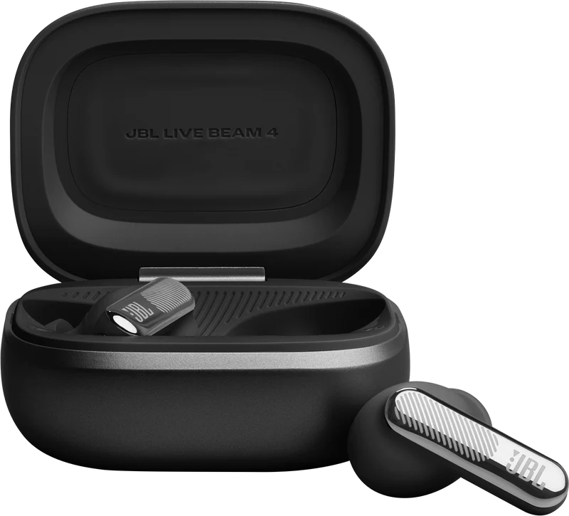 JBL Live Beam 4 Noise Cancelling Earbuds - Black