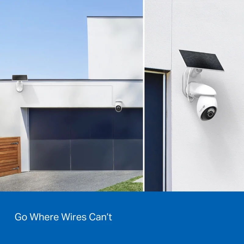 TP-LINK 4K Solar-Powered Pan/Tilt Security Camera