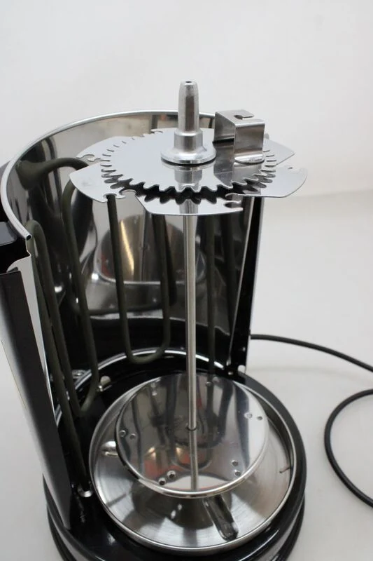 B-Ware GourmetMaxx 05914 Stand Dönergrill 1400 W mit Grillspieß Schwarz Edelstahl