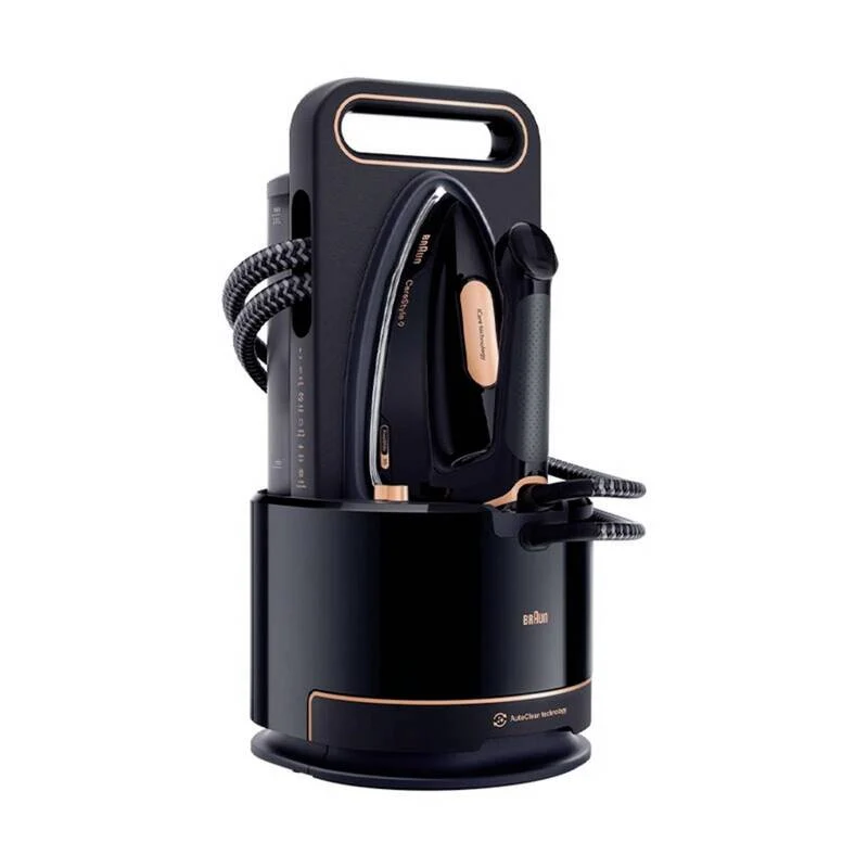 B-Ware Braun CareStyle 9 IS 9090 Dampfbügeleisen Bügeleisen Dampfbügelstation schwarz