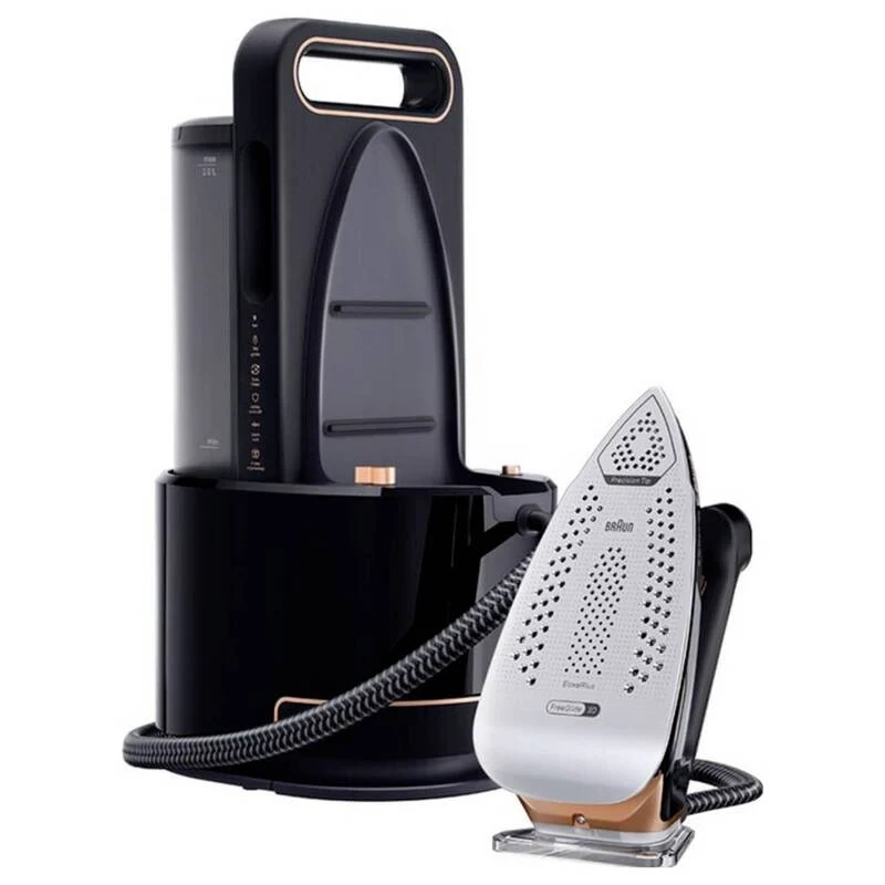 B-Ware Braun CareStyle 9 IS 9090 Dampfbügeleisen Bügeleisen Dampfbügelstation schwarz
