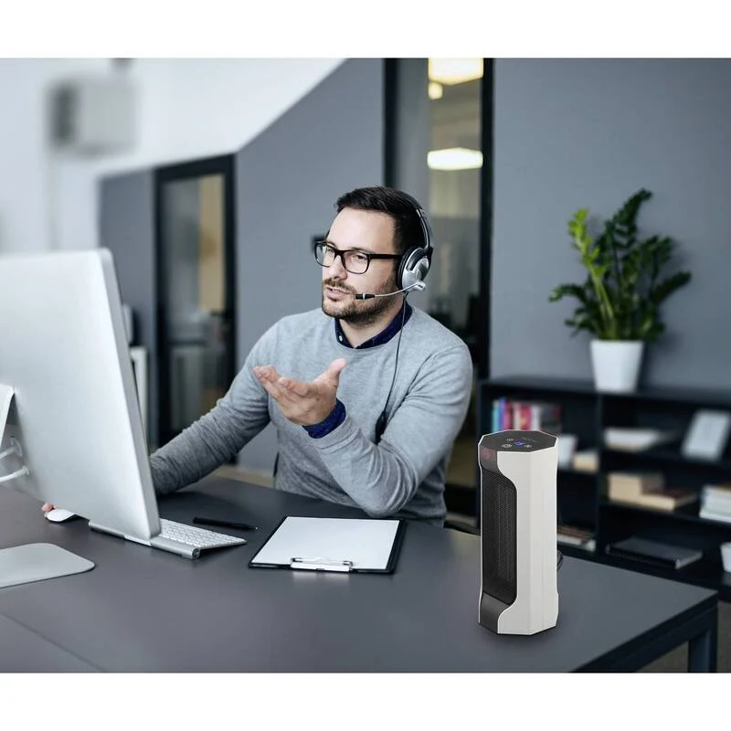 B-Ware Sygonix SY6735638 Heizgerät Heizofen PTC Weiß energiesparend tragbar