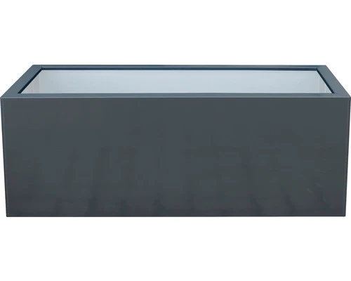B-Ware Palatino Pflanzkübel Pflanzgefäß Lotte 240l wetterfest anthrazit 120x40cm