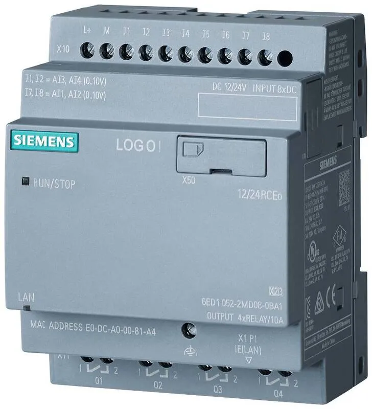 B-Ware Siemens 6ED1052-2MD08-0BA2 SPS-Steuerungsmodul 12 V/DC 24 V/DC Logikmodule Modul