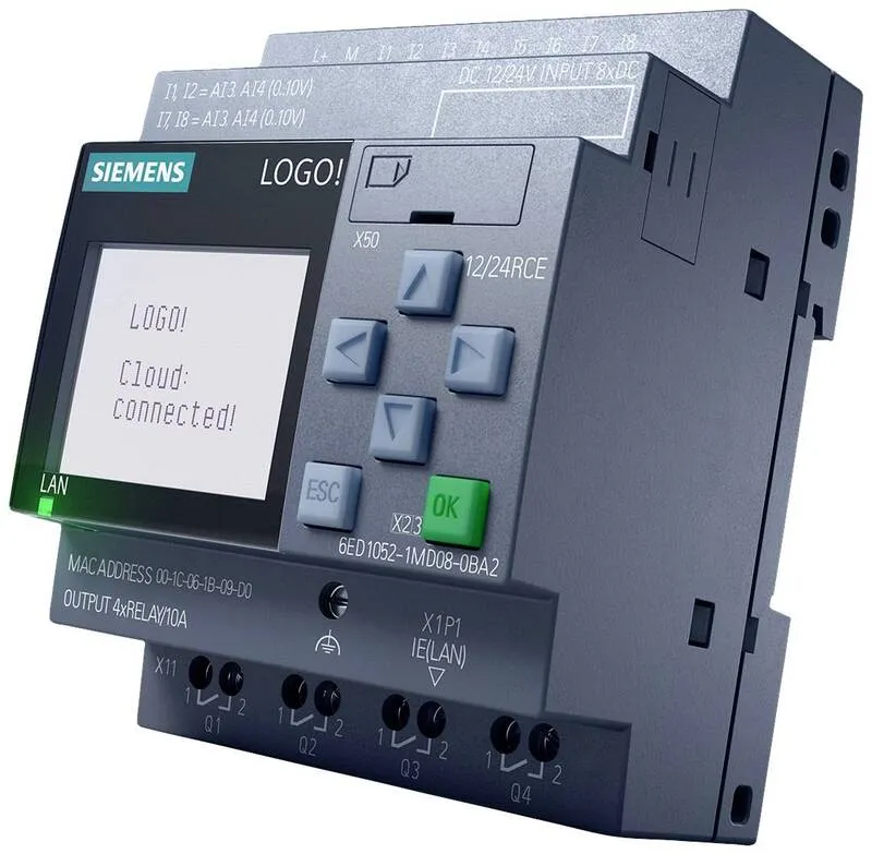 B-Ware Siemens 6ED1052-2MD08-0BA2 SPS-Steuerungsmodul 12 V/DC 24 V/DC Logikmodule Modul