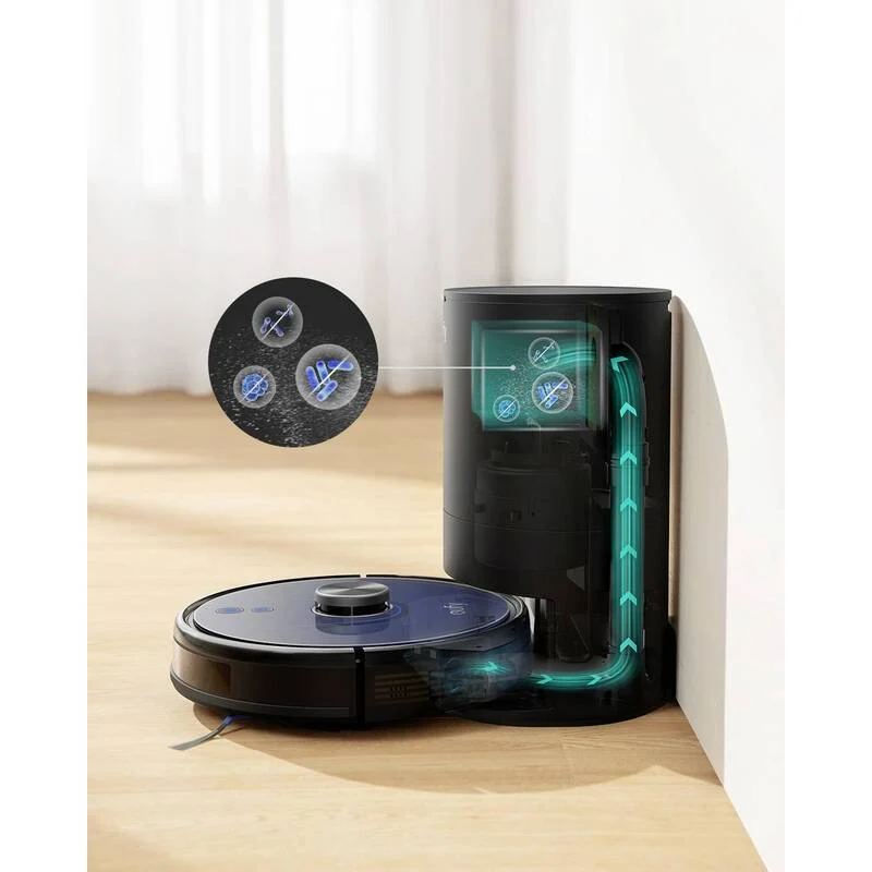 D-Ware eufy L35+ Saugroboter Wischroboter Staubsauger Wischer Schwarz DEFEKTWARE
