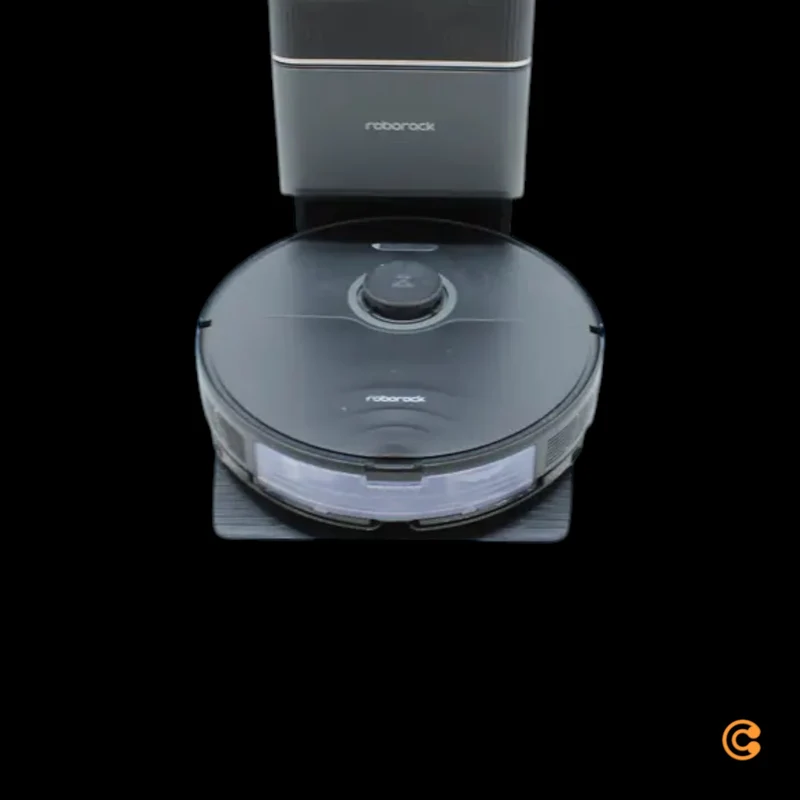D-Ware Roborock S8+ black Saug-und Wischroboter Schwarz kompatibel mit Alexa DEFEKTWARE