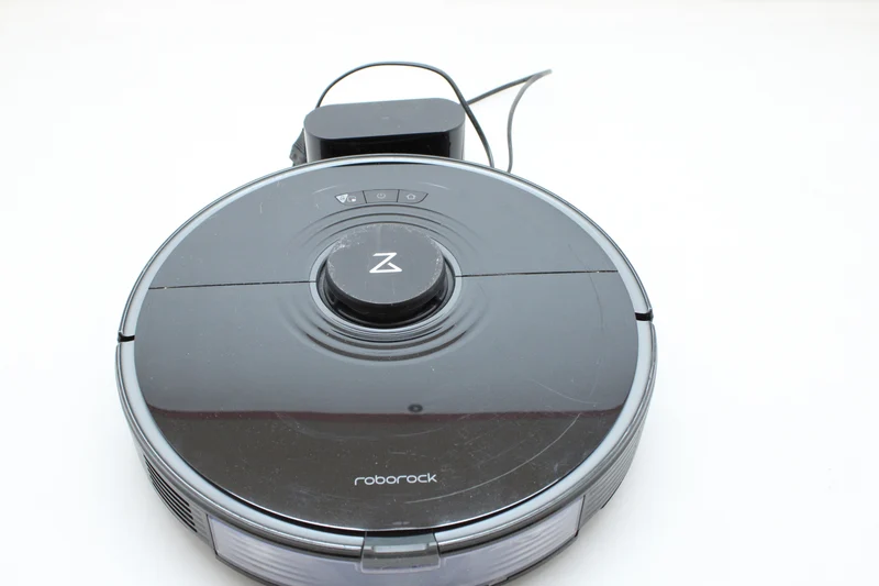 D-Ware Roborock S7 Reinigungsroboter Saug-/Wischroboter App gesteuert Beutellos Schwarz