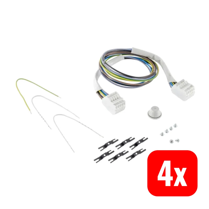 4x B-Ware Pracht Durchgangsverdrahtung Verbindung Kabel N5x1,5 Zubehör Leuchte Luna 4 SETS
