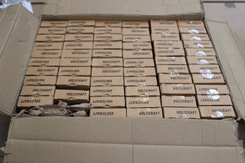 64x B-Ware VOLTCRAFT Powerbank Akku Ladegerät Grau Fast Charge Power 10000 mAh 64 STÜCK