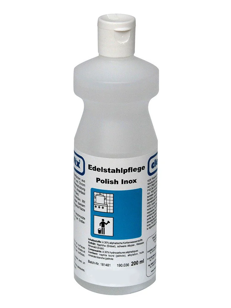 Edelstahlpflege