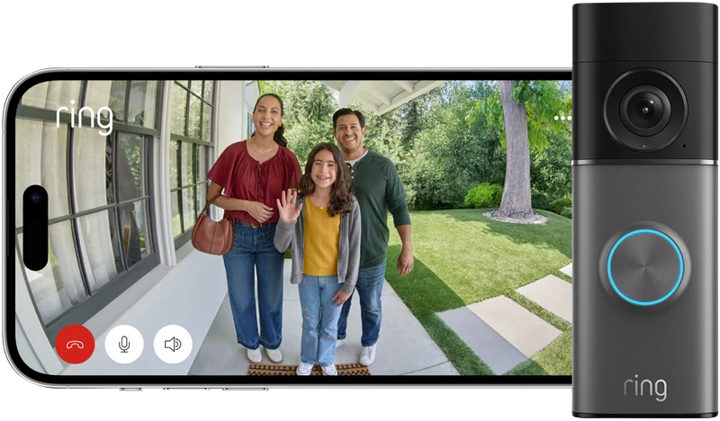 Ring Wired Video Doorbell 4K Pro - DIN Rail