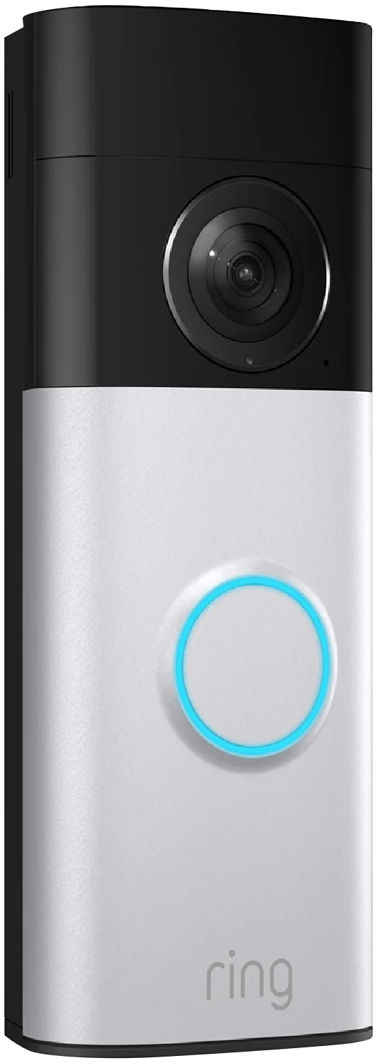 Ring Battery Video Doorbell 2K Plus - Nickle Silver