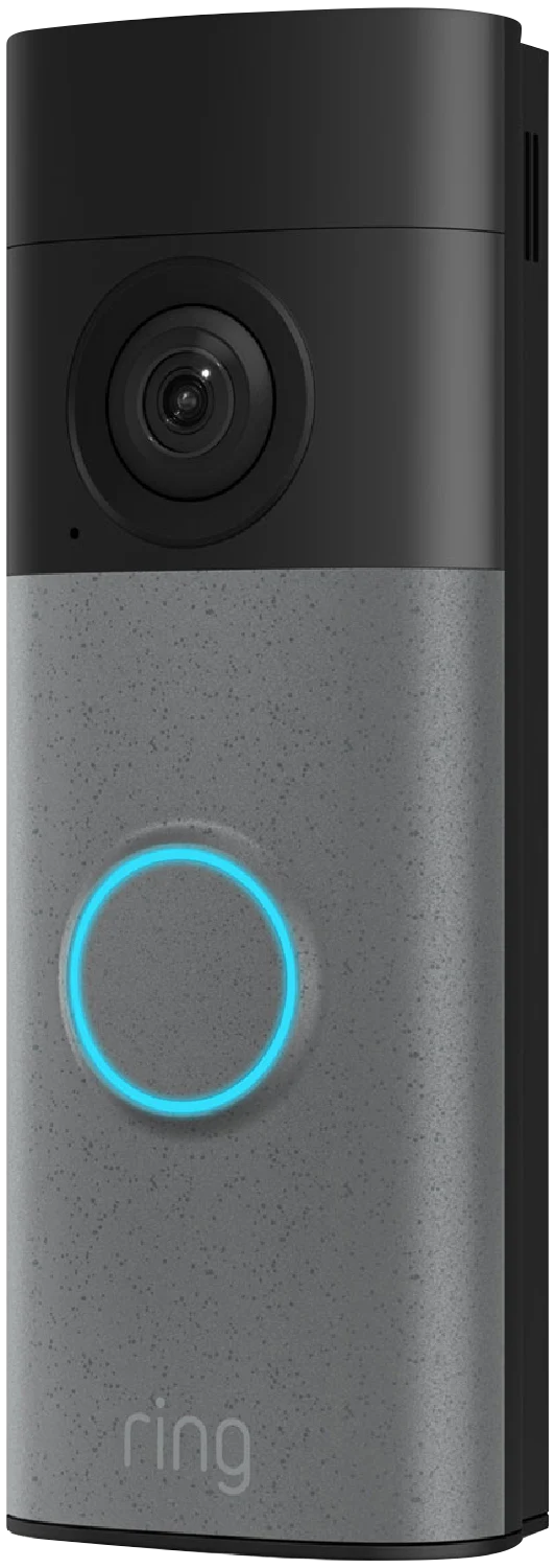 Ring Battery Video Doorbell 2K - Speckled Grey