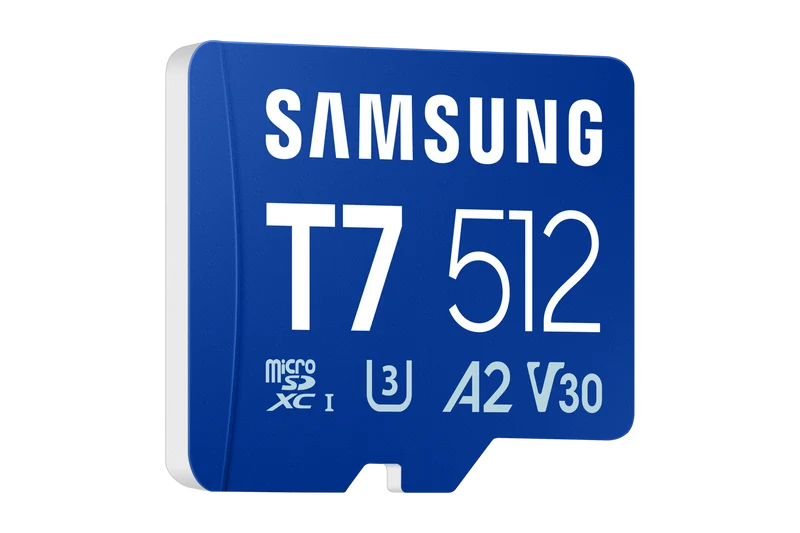 Samsung 512GB T7 Micro SD Memory Card UHS-1 / Class 10