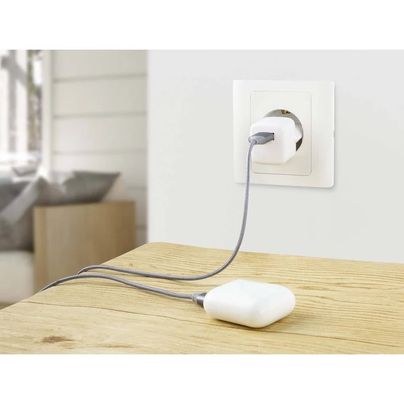 B-Ware VOLTCRAFT USB Ladegerät Ladestecker USB-A Netzteil UC-1AXX001 Weiß 12W 4 STÜCK