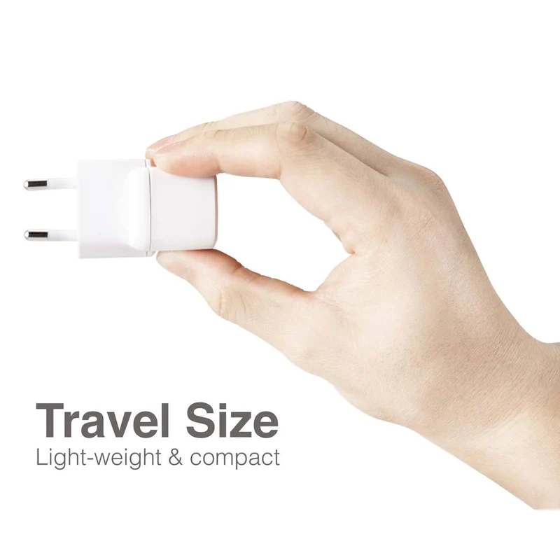 B-Ware VOLTCRAFT USB Ladegerät Ladestecker USB-A Netzteil UC-1AXX001 Weiß 12W 4 STÜCK