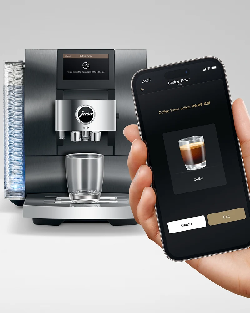 JURA Z10 Aluminium Black Automatic Coffee Machine