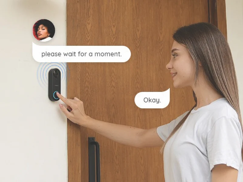 Reolink 2K Wired PoE Video Doorbell with Chime