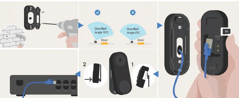 Reolink 2K Wired PoE Video Doorbell with Chime