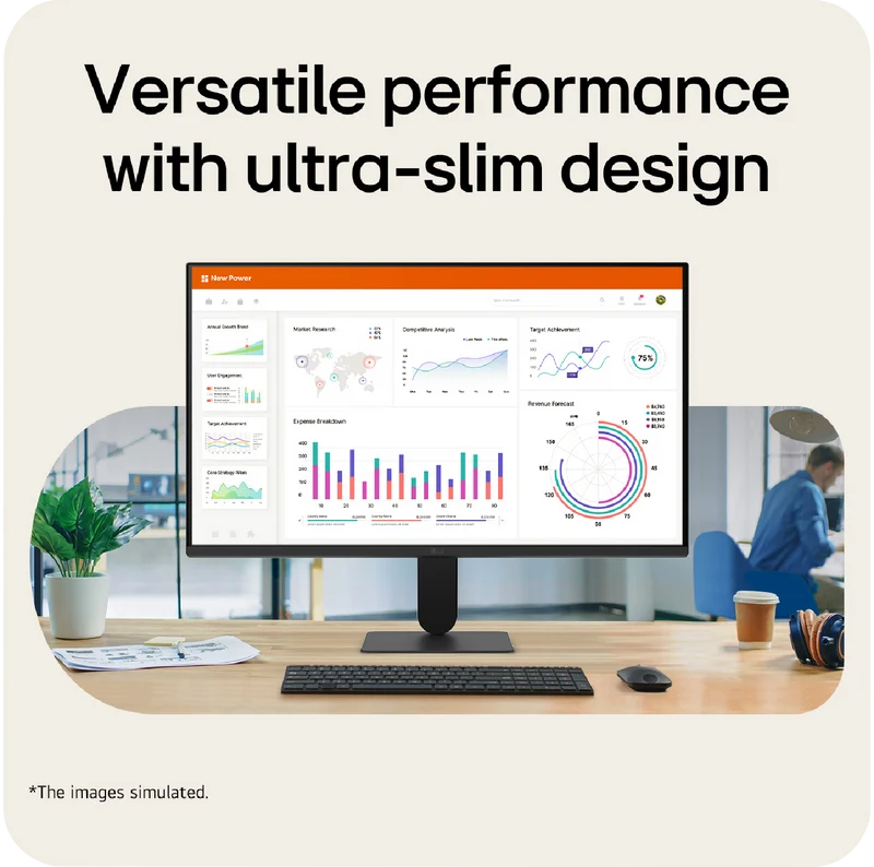 LG 24" FHD IPS Monitor