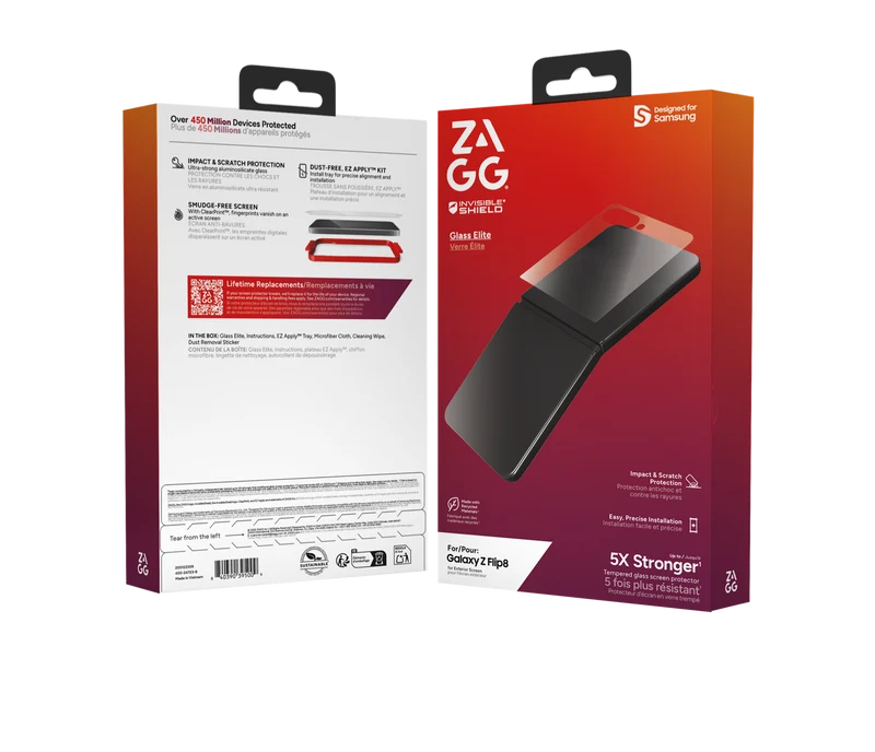 ZAGG Galaxy Z Flip8 Glass Elite Protector