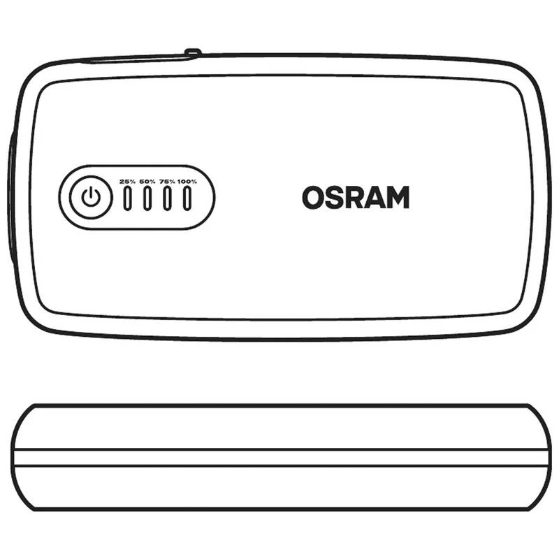 B-Ware Osram Auto Schnellstartsystem BATTERYstart 300 Starthilfe Starthilfestrom Strom