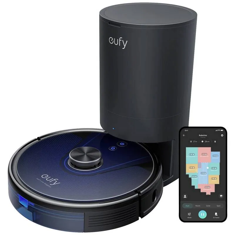 eufy L35+ Saugroboter Wischroboter Staubsauger Wischer Roboter Schwarz