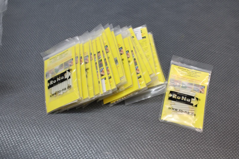 B-Ware RONA Ersatzpinsel Nachfüllbürste Glasfaserradierer Glashaar 4mm 20 SETS