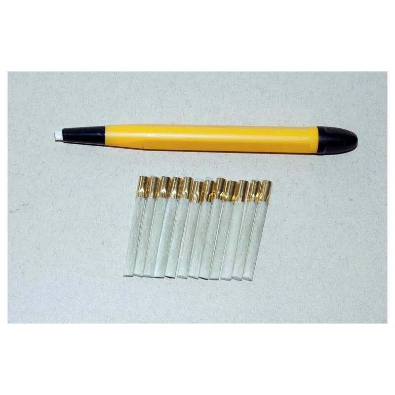 B-Ware RONA Ersatzpinsel Nachfüllbürste Glasfaserradierer Glashaar 4mm 20 SETS