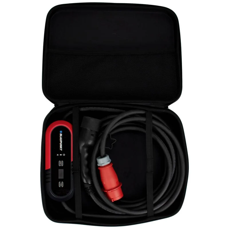 B-Ware Blaupunkt P3PM2T2 Mobile Elektro-Auto Ladestation Elektroauto Typ2 Kabellänge 8m