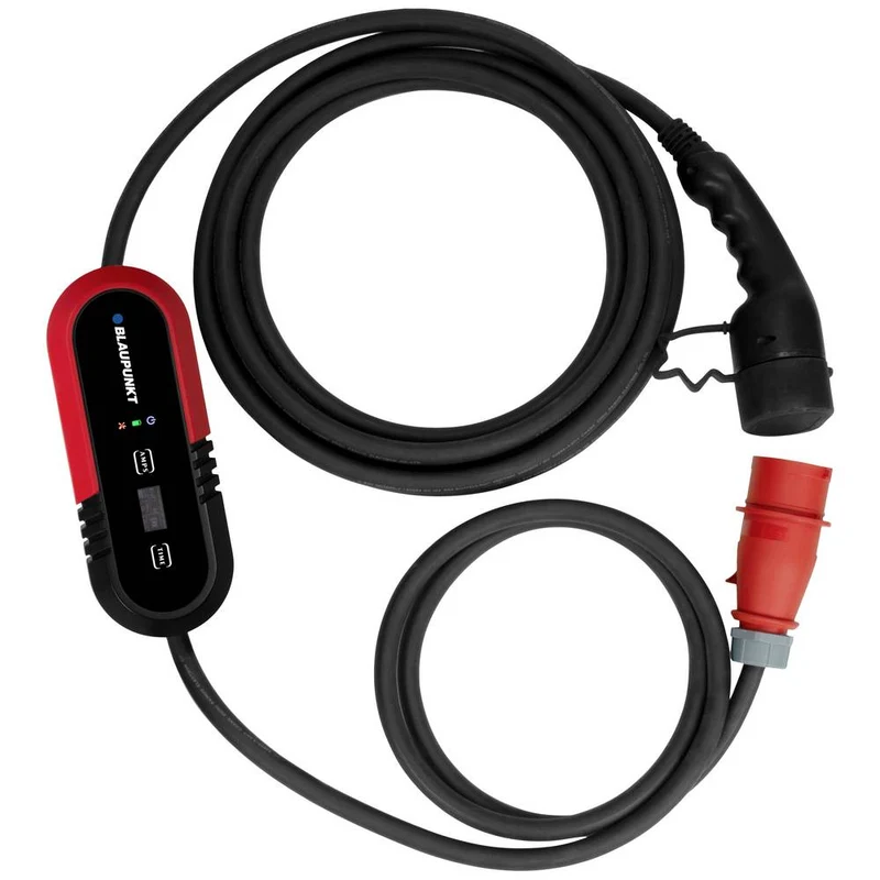 B-Ware Blaupunkt P3PM2T2 Mobile Elektro-Auto Ladestation Elektroauto Typ2 Kabellänge 8m