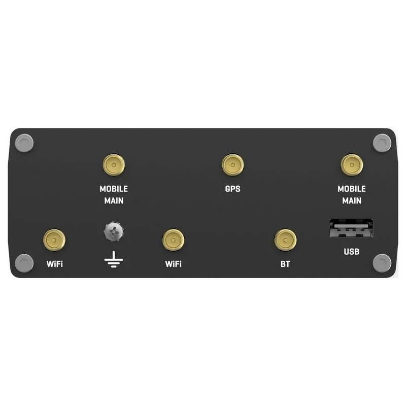 B-Ware Teltonika Router Mobilfunknetz RUTX11 Netzwerkrouter Aluminium Schwarz LAN