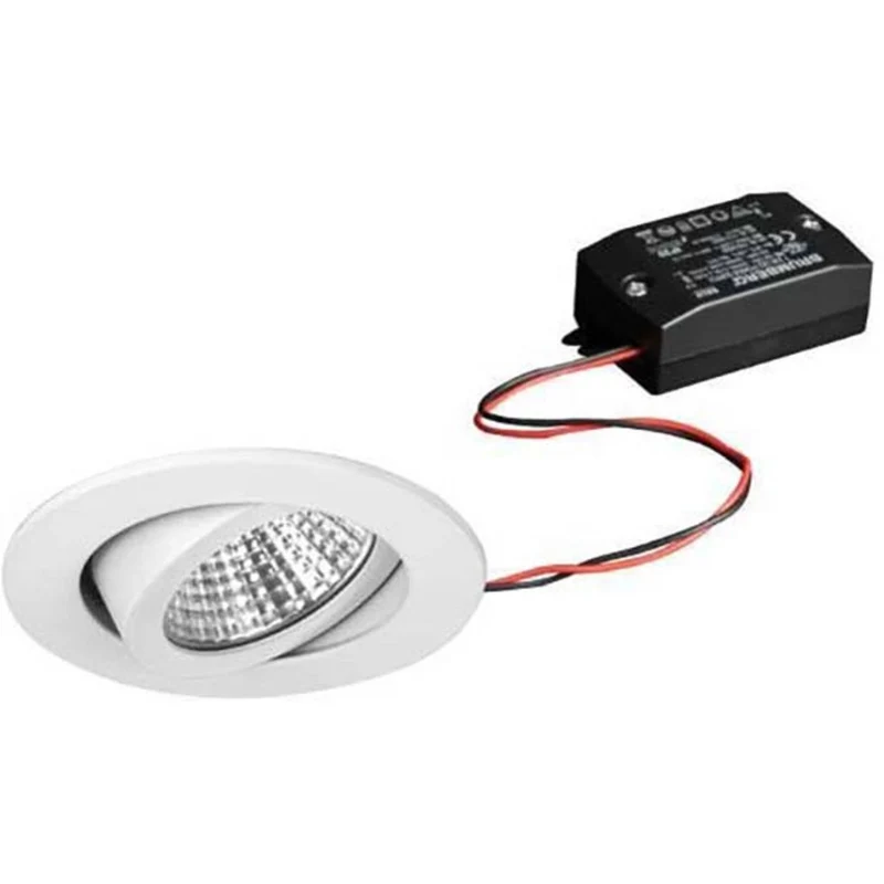 B-Ware Brumberg Einbaustrahler Einbauleuchte LED Strahler Set weiß schwenkbar rund