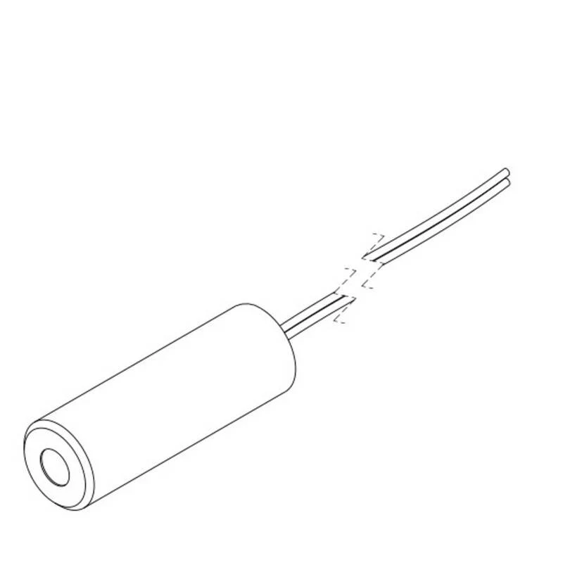 B-Ware Picotronic Lasermodul Laser Modul Kreuz Rot Aluminium Anschlusskabel 100 mm