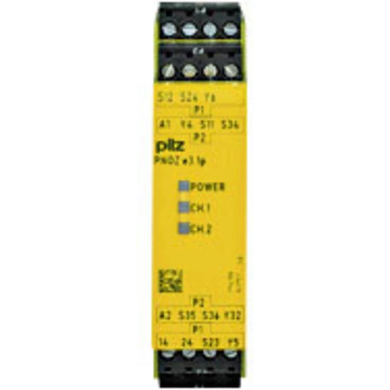 B-Ware Pilz Sicherheitsschaltgerät PNOZ e3.1p 24VDC 2so PILZ Betriebsspannung: 24 V/DC