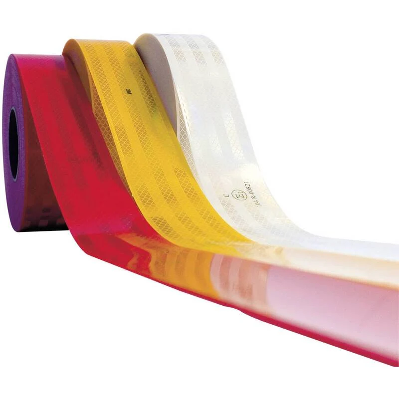 B-Ware 3M Diamond Grade 983-10 DR-1230-4004-7 Konturmarkierung Reflektorband Weiß 50m