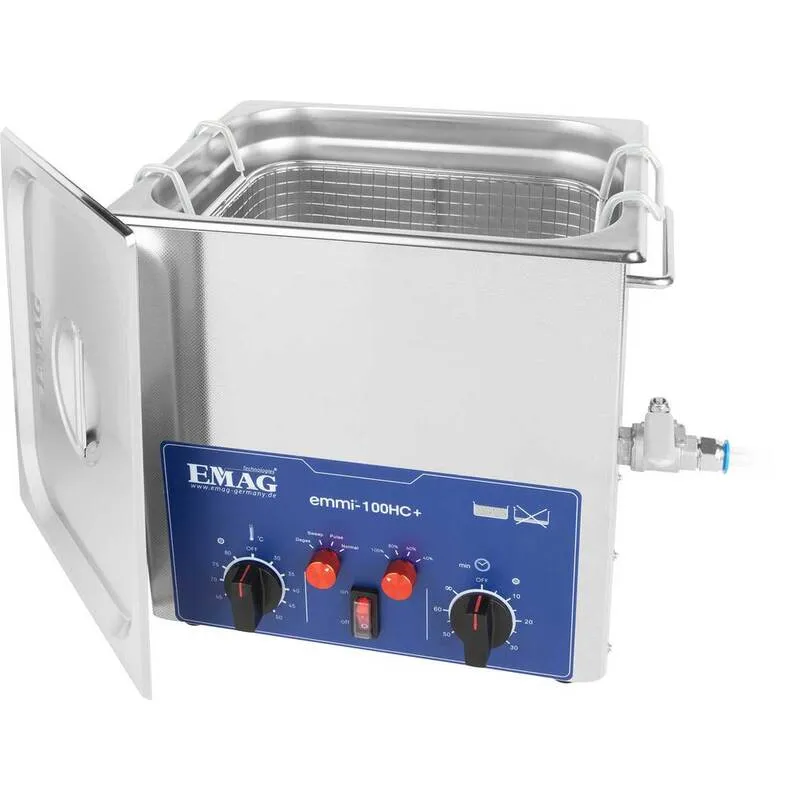 D-Ware Emag Emmi 100HC Plus Ultraschallreiniger Reinigungsgerät 480W SIEHE TEXT/FOTO