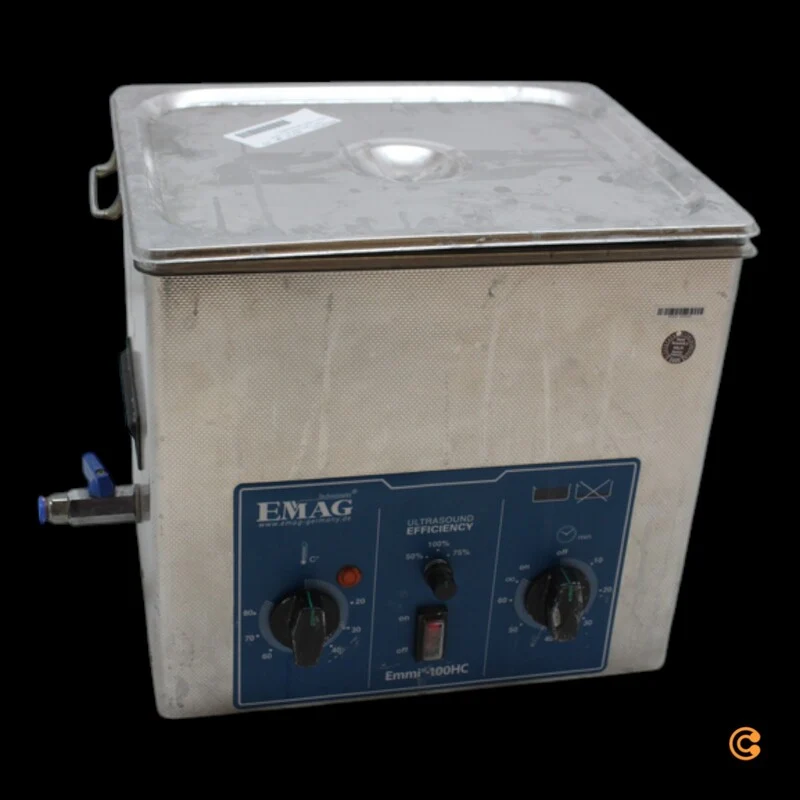 D-Ware Emag Emmi 100HC Plus Ultraschallreiniger Reinigungsgerät 480W SIEHE TEXT/FOTO