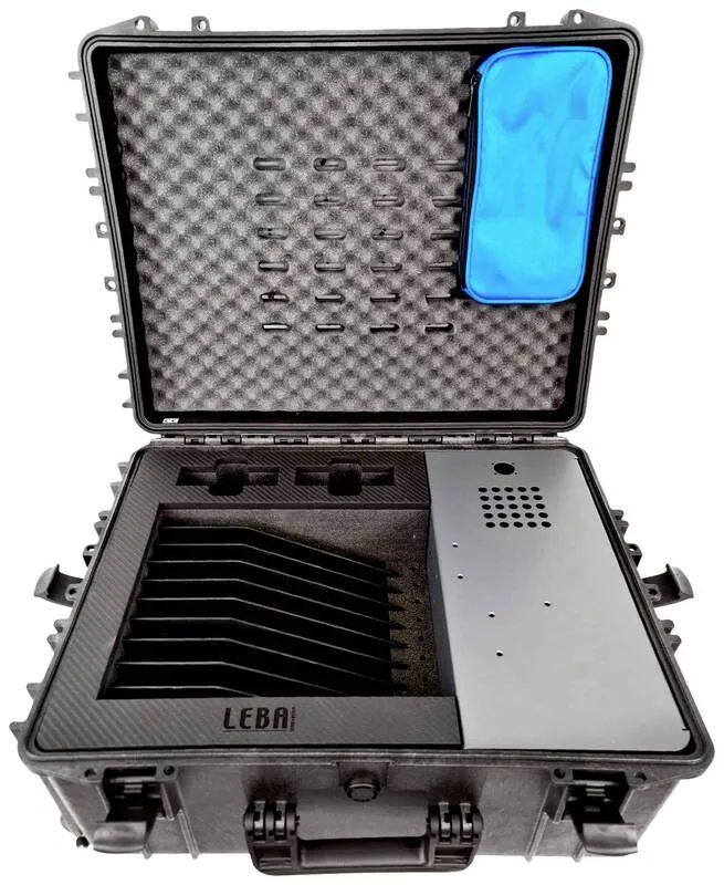 B-Ware Leba Innovation NoteCase Falcon Lade- und Managementsystem Mobiles Ladesystem