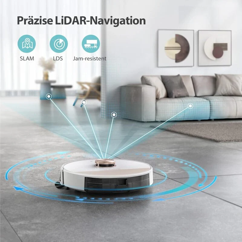 HONITURE Q6 Lite WLAN Saugroboter Staubsaugerroboter SIEHE TEXT/FOTO