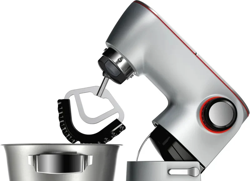 B-Ware Bosch Serie 8 Küchenmaschine Waage OptiMUM 1600W Silber SIEHE TEXT/FOTO